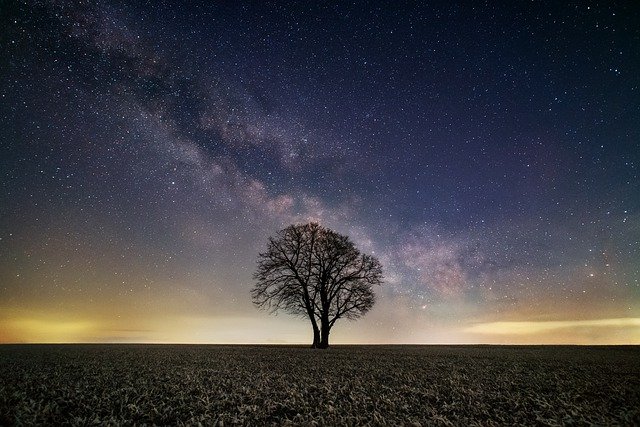 夜空の画像